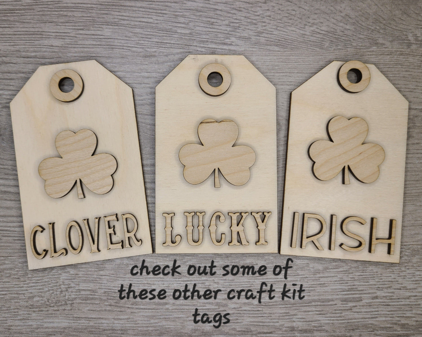 Clover Tag St. Patrick's Day Tag | #3652