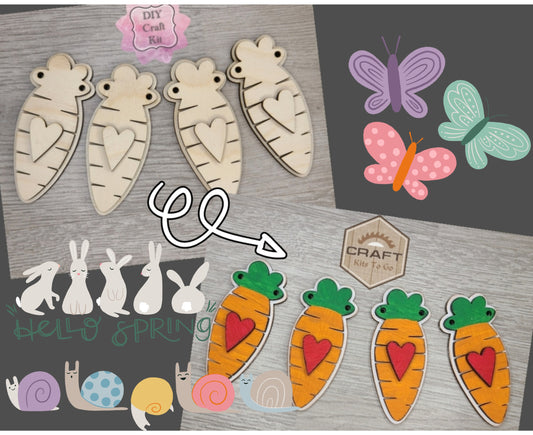 Carrot Bunting | #3622