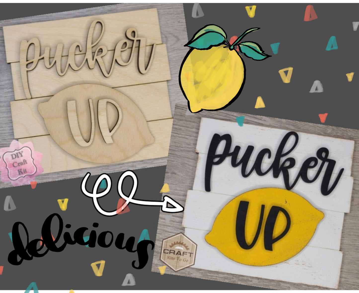 Pucker Up Lemon | #2706