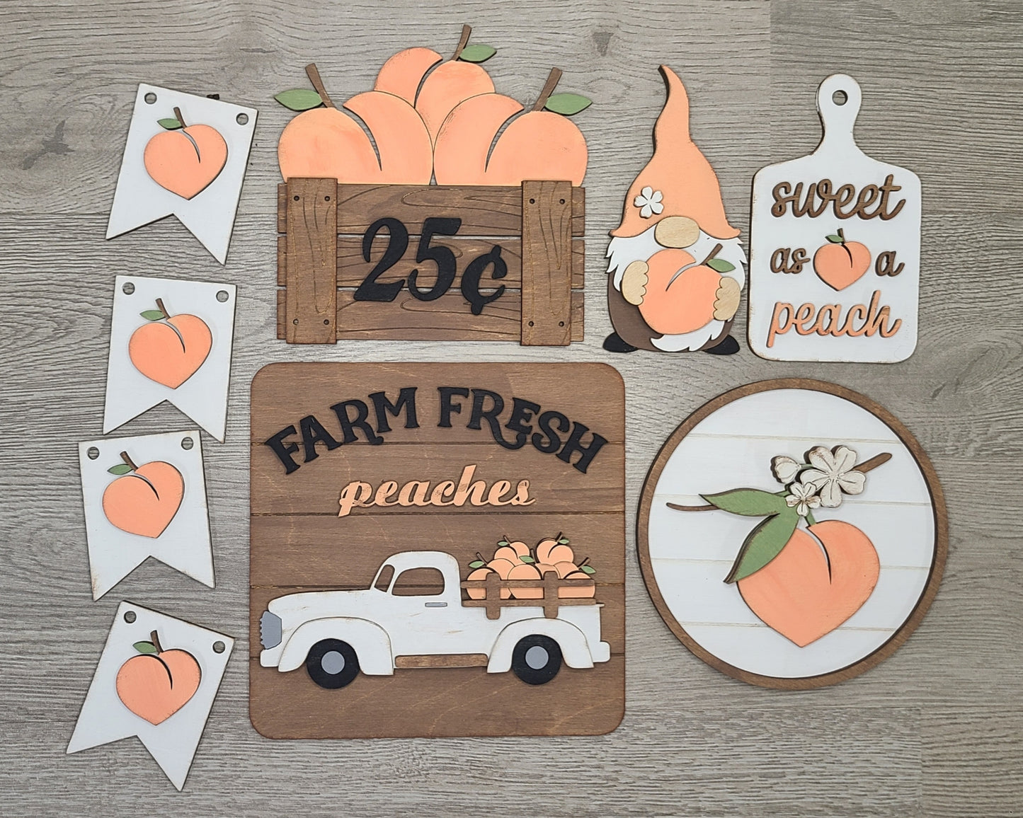 Peach Tier Tray | #100037