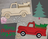 Christmas Truck Ornament | DIY Ornaments | Christmas Crafts | Holiday Activities | DIY Craft Kits | Paint Party Supplies | #3677
