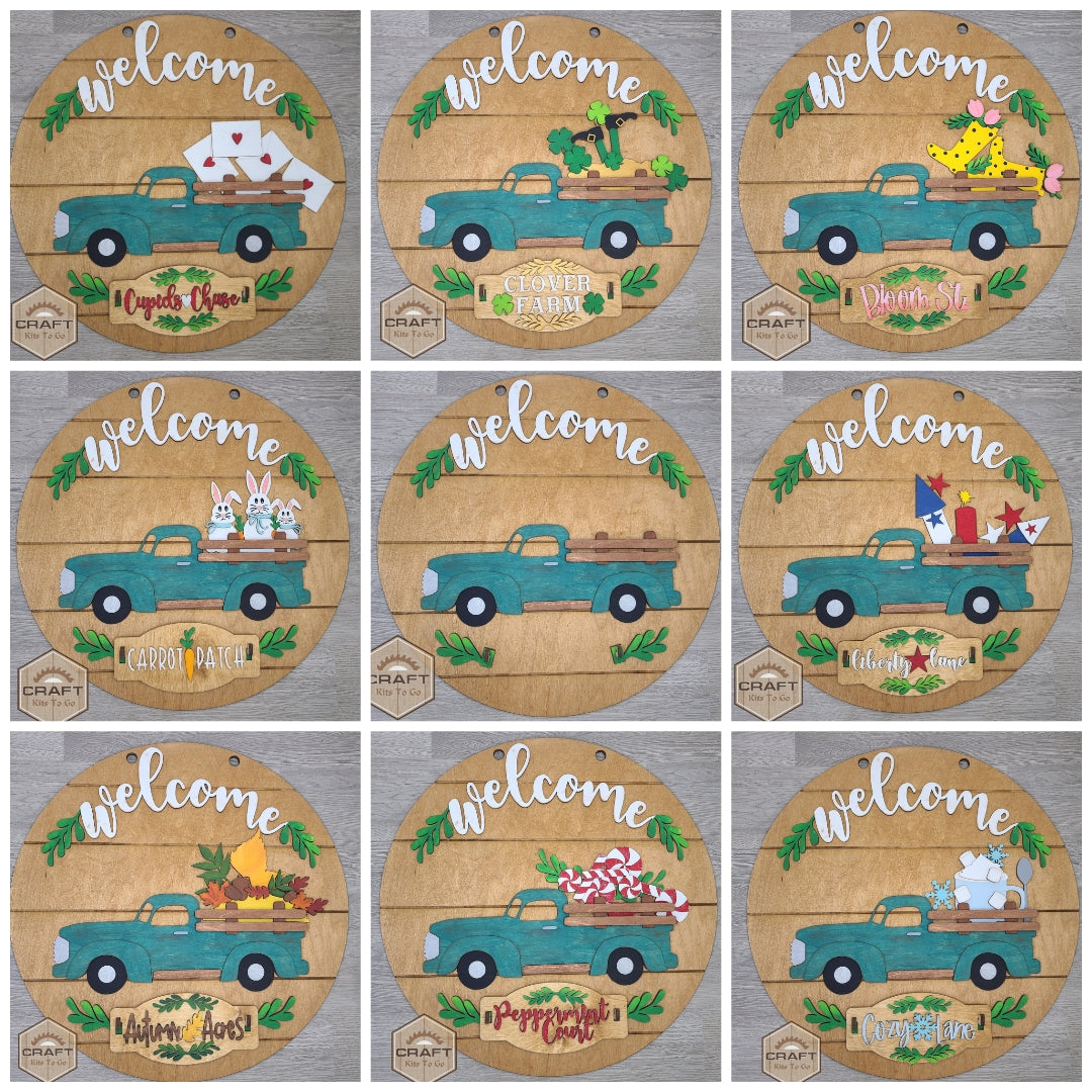 Interchangeable Truck | Easter Bunny Insert | #200004
