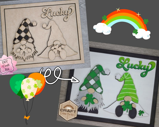 St. Patrick's Day Gnomes | #3266