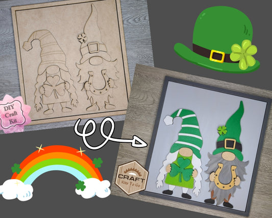 St. Patrick's Day Gnomes | #3267