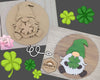 St. Patrick's Day Gnome | Shamrock | St. Patrick's Day Crafts | DIY Craft Kits | Paint Party Supplies | #2728