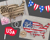 God Bless America | 4th of July Decor | Patriotic Decor | 4th of July Crafts | DIY Craft Kits | Paint Party Supplies | #2794