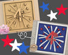 Fireworks | 4th of July Decor | Patriotic Decor | 4th of July Crafts | DIY Craft Kits | Paint Party Supplies | #2796
