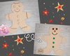 Gingerbread Man | Holiday Cooking | Christmas Decor | Christmas Crafts | Holiday Activities |  DIY Craft Kits | Paint Party Supplies | #2807