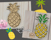 Pineapple Paint Party Kit Tropical Hawaii #2592 - Multiple Sizes Available - Unfinished Wood Cutout Shapes