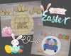 Easter Truck DIY Craft Kit #2578 - Multiple Sizes Available - Unfinished Wood Cutout Shapes