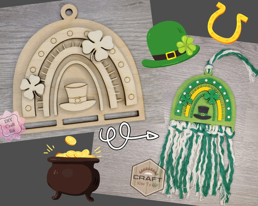 St. Patrick's Day Macramé | #3582