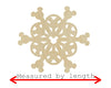 Snowflake #8 | Winter Crafts | Christmas Crafts | #3328 - Multiple Sizes Available - Unfinished Wood Cutout Shapes