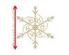 Snowflake #11 | Winter Crafts | Christmas Crafts | Snowflakes | #3333 - Multiple Sizes Available - Unfinished Wood Cutout Shapes