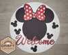 Welcome Sign | DIY Craft Kits | Paint Party Supplies | Crafts | #3027 - Multiple Sizes Available - Unfinished Wood Cutout Shapes