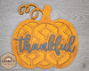 Thankful Pumpkin | Fall Pumpkin | Fall Crafts | DIY Craft Kits | Paint Party Supplies | #3068