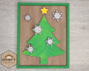 Christmas Tree Christmas Décor DIY Paint kit #2889 - Multiple Sizes Available - Unfinished Wood Cutout Shapes