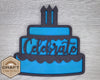 Welcome to our Classroom Interchangeable "Cake" #2983 - Unfinished Wood shape cutouts