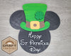Lucky | St. Patrick's Day Crafts | DIY Craft Kits | Paint Party Supplies #3246 - Multiple Sizes Available - Unfinished Wood Cutout Shapes