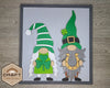 St. Patrick's Day Gnomes | St. Patrick's Day Crafts  | DIY Craft Kits | Paint Party Supplies |  St. Patrick's Day Décor | #3267