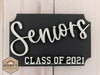 Senior Class of 2021 Seniors Class of 2021 Kit #2787 - Multiple Sizes Available - Unfinished Wood Cutout Shapes
