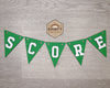 Score Bunting #1 Winner Decor Bunting Banner DIY Craft Kit for Adults #2937 Multiple Sizes Available - Unfinished Wood Cutout Shapes