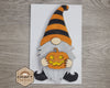 Pumpkin Halloween Gnome | Halloween Decor | Halloween Crafts | DIY Craft Kits | Paint Party Supplies | #3274