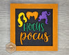Hocus Pocus | Halloween Decor | Halloween Crafts | DIY Craft Kits | Paint Party Supplies | #2287