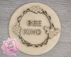 Bee Kind Sign | Honey Bee | Summer Crafts | DIY Craft Kits | Paint Party Supplies | #2250