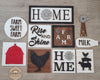 Chicken Farm kit DIY Paint kit #2279 - Multiple Sizes Available - Unfinished Wood Cutout Shapes