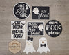 Boo Sheet | Halloween Crafts | Fall Crafts | DIY Craft Kits | Paint Party Supplies | #3319
