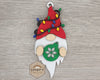 Christmas Lights Gnome Christmas Gnome Believe Christmas Craft Kit DIY Paint kit #3338 - Multiple Sizes Available - Unfinished Wood Cutout Shapes