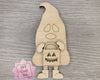 Ghost Halloween Gnome | Halloween Decor | Halloween Crafts | DIY Craft Kits | Paint Party Supplies | #3344