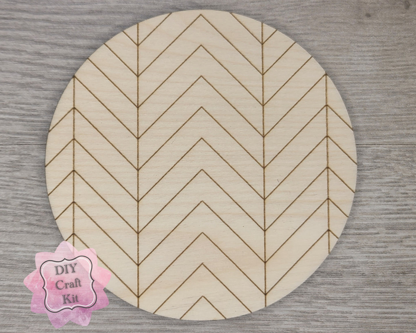 Chevron Backer Piece | #3377