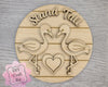 Stand Tall Flamingo Tropical DIY Craft Kit #3444 Multiple Sizes Available - Unfinished Wood Cutout Shapes