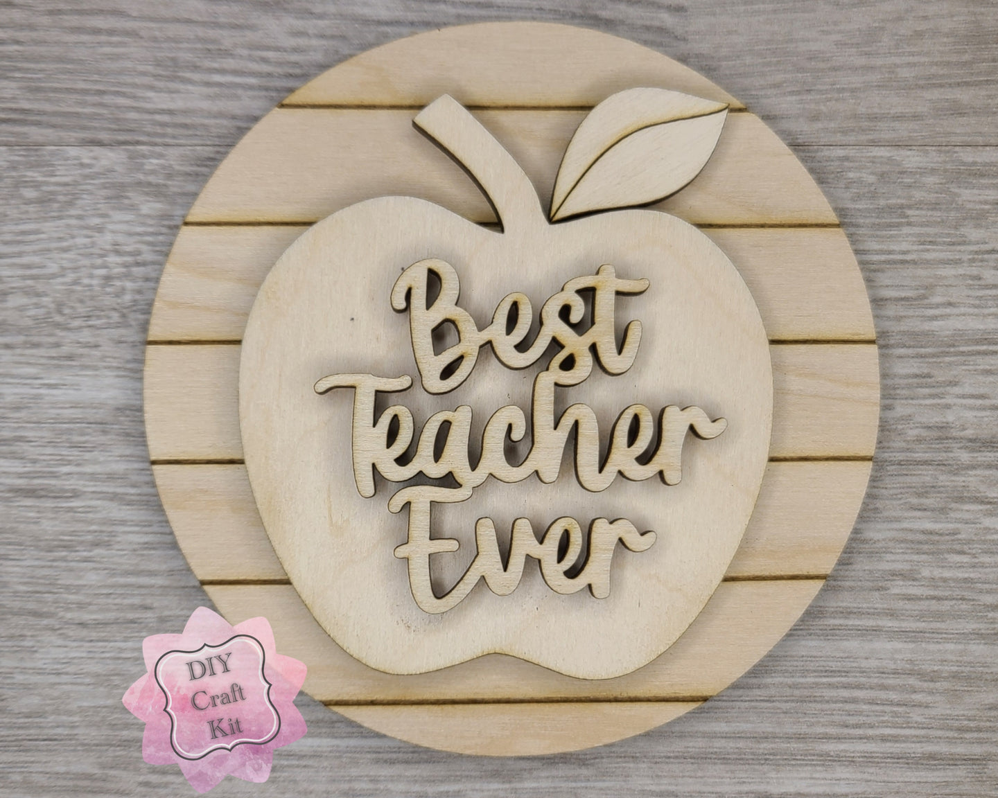 Best Teacher Ever | Teacher Gift | Classroom Decor | DIY Craft Kits ...