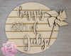 Happy 4th of July DIY Craft Kit #2862 - Multiple Sizes Available - Unfinished Wood Cutout Shapes