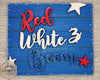 Red White Boom | 4th of July Decor | Patriotic Decor | 4th of July Crafts | DIY Craft Kits | Paint Party Supplies | #2863