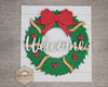 Mouse Wreath | Christmas Wreath | Christmas Crafts | Holiday Activities | DIY Craft Kits | Paint Party Supplies | #3495