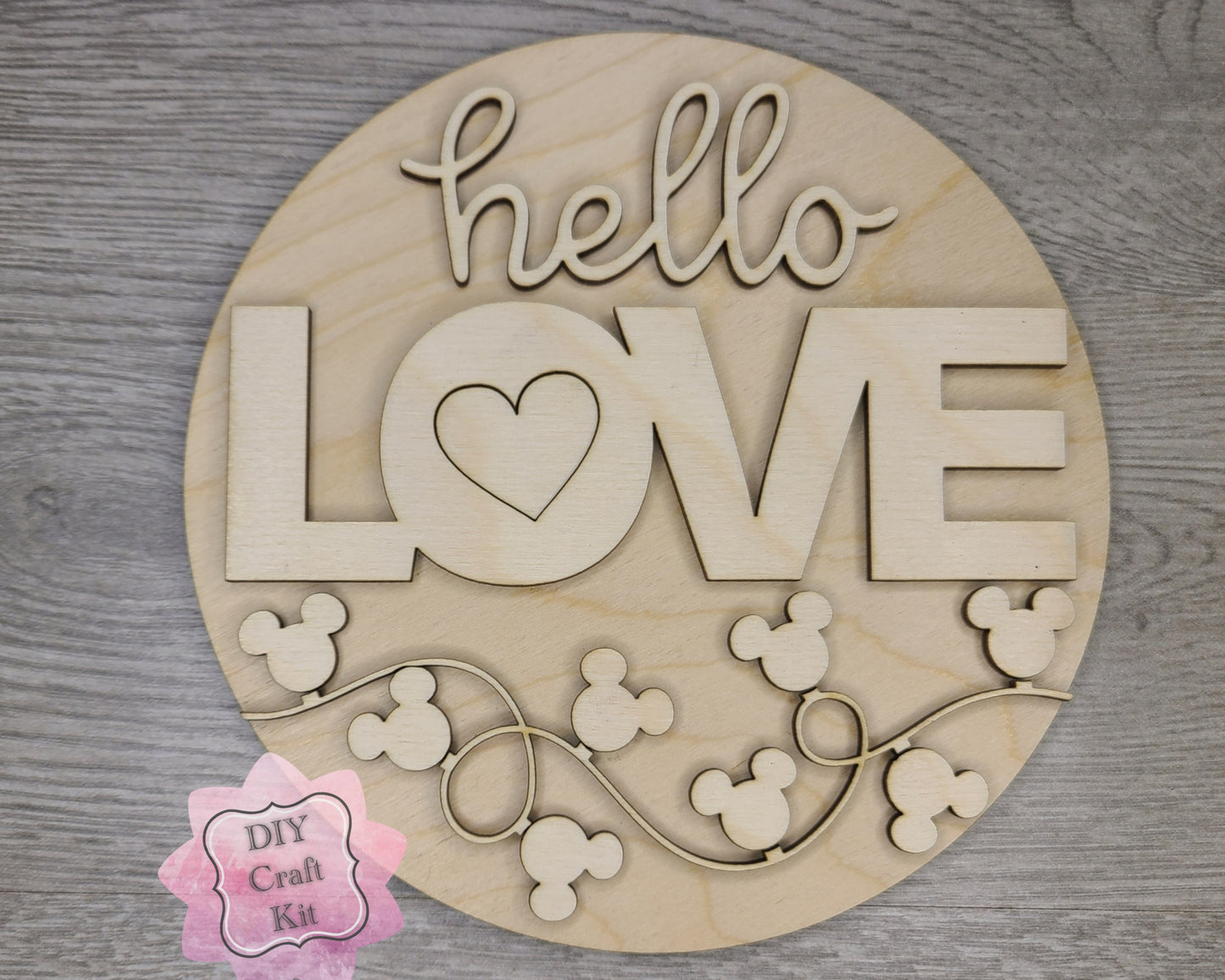 Hello Love Sign | #3494