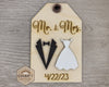 Wedding Tag | Wedding Decorations | Special Day | DIY Craft Kits | Paint Party Supplies | Gift Tag | #3604