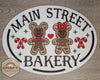 Main Street Bakery | Christmas Crafts | Christmas Décor | DIY Craft Kits | Paint Party Supplies | #3475 - Multiple Sizes Available - Unfinished Wood Cutout Shapes