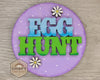 Easter Egg Hunt Sign | #3610