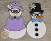 Grandma Snowman Ornament | DIY Ornaments | Christmas Crafts | Holiday Activities | DIY Craft Kits | Paint Party Supplies | #3673