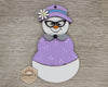Grandma Snowman Ornament | DIY Ornaments | Christmas Crafts | Holiday Activities | DIY Craft Kits | Paint Party Supplies | #3673