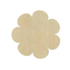 Flower Cutout #1014 - Multiple Sizes Available - Unfinished Wood Cutout Shapes