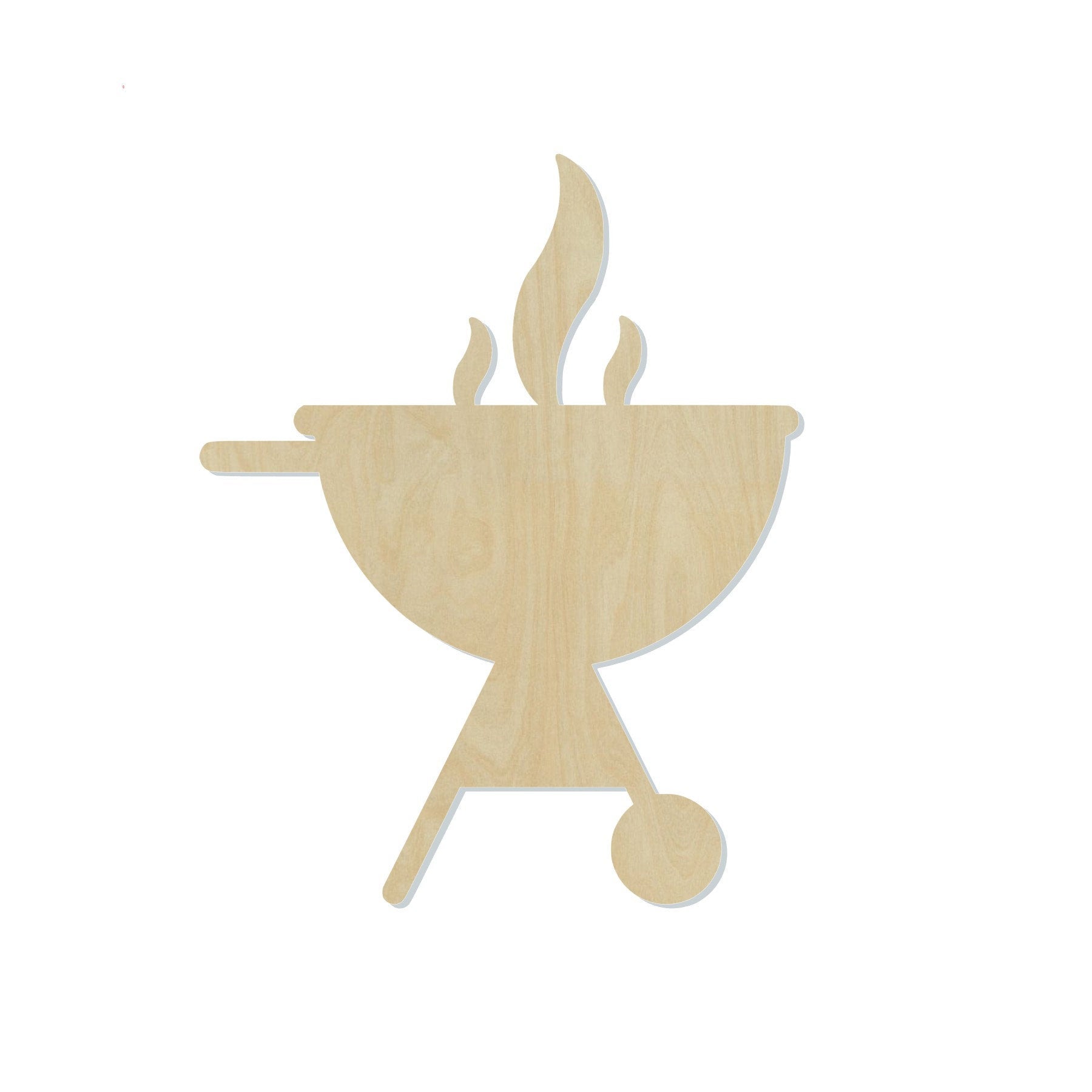 BBQ Wood Cutout #1039 - Multiple Sizes Available - Unfinished Wood Cutout Shapes