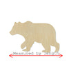 Bear Wood Cutout #1040 - Multiple Sizes Available - Unfinished Wood Cutout Shapes