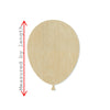 Balloon Wood Cutout #1042 - Multiple Sizes Available - Unfinished Wood Cutout Shapes