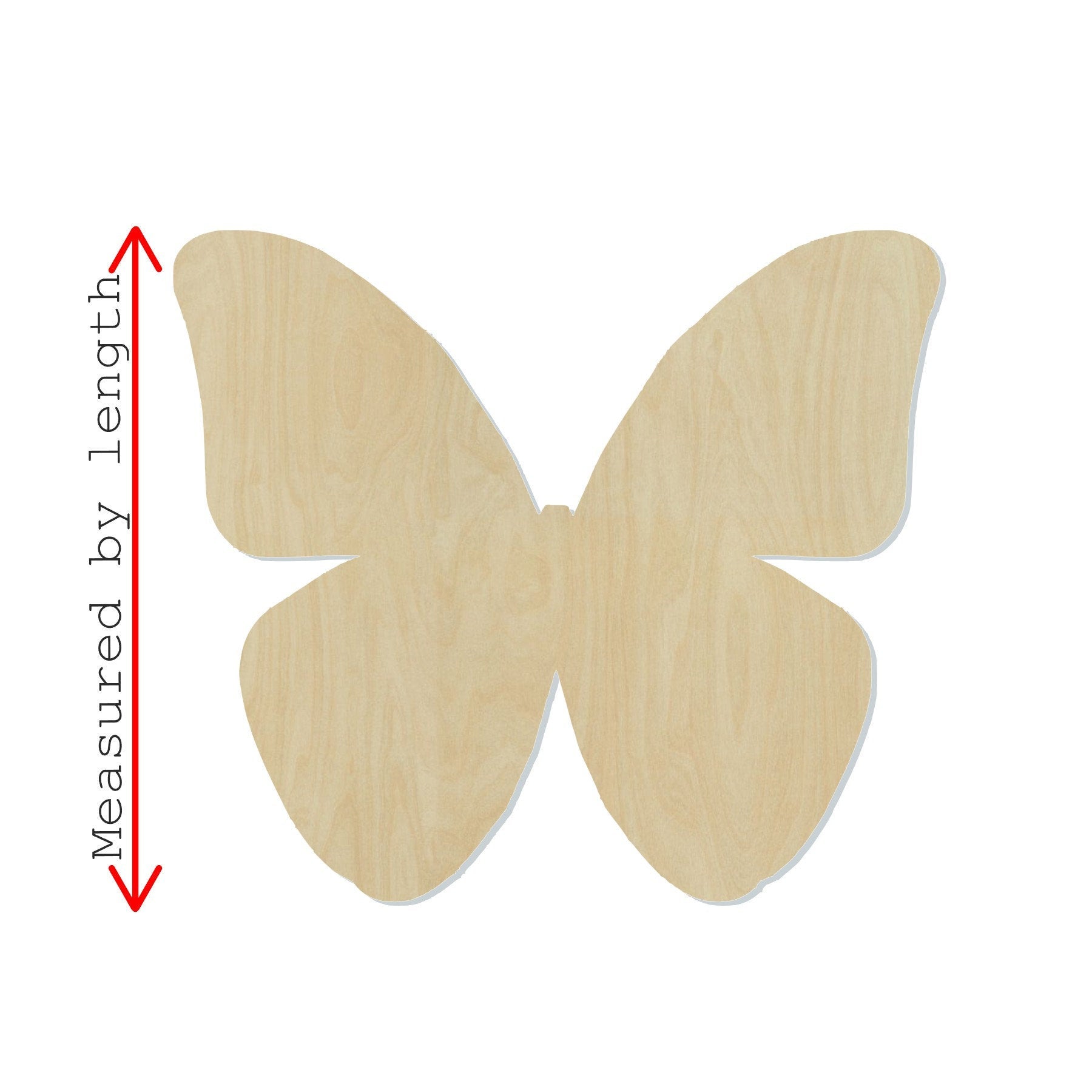 Butterfly Wood Cutout Butterfly Blank #1047 - Multiple Sizes Available - Unfinished Wood Cutout Shapes