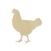 Chicken Cutout Chicken blank #1052 - Multiple Sizes Available - Unfinished Wood Cutout Shapes